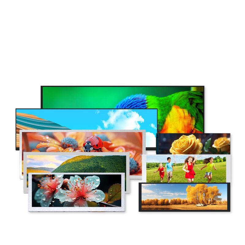 Bar Shape LCD display