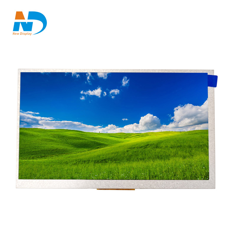 7 inch (1024x600) resolution TFT LCD display modules with LVDS interface