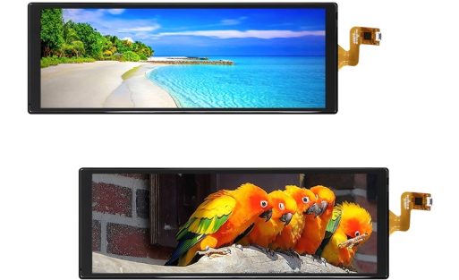 handheld bar LCD module front view